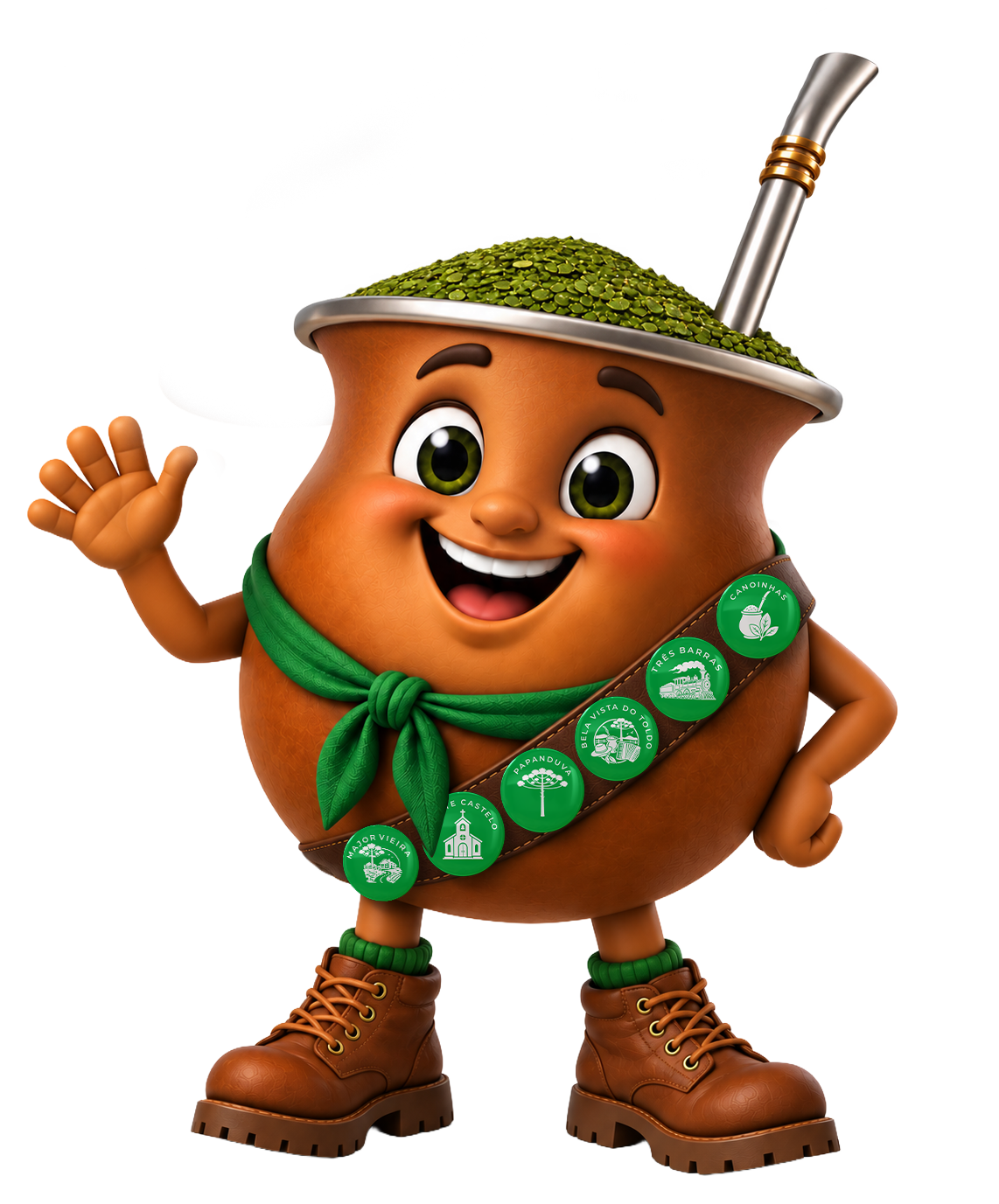 Mateco, mascote da NTUR